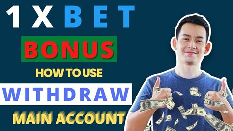 how to withdraw bonus amount in 1xbet|How to Withdraw Money From 1xBet Bonus Account .